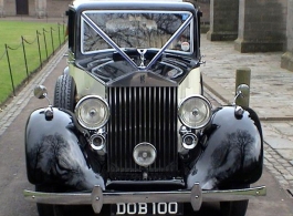 Vintage 1930s Rolls Royce for weddings in Windsor